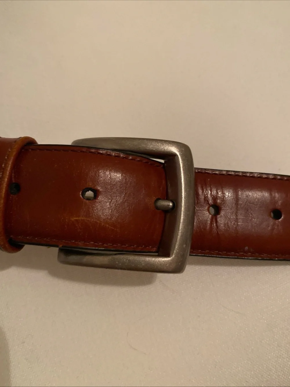 Men's Leather belt by Johnston and Murphy